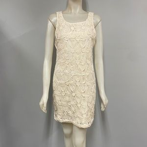 Love Culture Bridal Shower White Swirl Dress